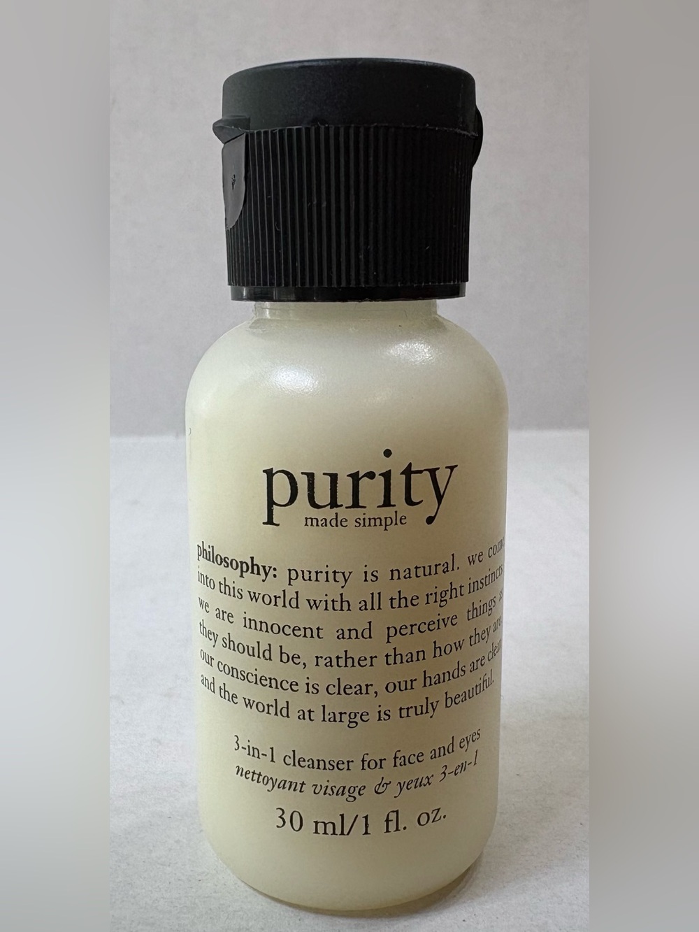 Philosophy Purity Made Simple 3-in-1 Cleanser for Face and Eyes